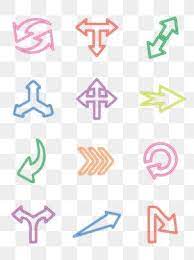 Colored Neon Glowing Arrow Elements Neon Arrow Colorful Arrows Glowing Arrow Png And Vector With Transparent Background For Free Download Neon Backgrounds Neon Photo Background Images