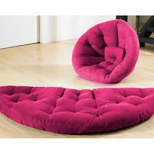 Nest Tufted Convertible Lounge Chair In Pink Dcg Stores Futon Chair Bed Futon Chair Chair Bed