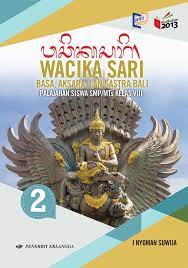 Buku ini merupakan buku guru yang dipersiapkan pemerintah dalam rangka implementasi kurikulum 2013. Jual Buku Muatan Lokal Wacika Sari Basa Bali Kelas Viii Smp Mts Dari Penerbit Penerbit Erlangga Mahameru Original Murah Siplah Eureka Bookhousess