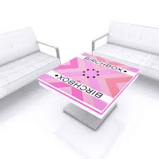 Best for restaurant, coffee shop, night bar, tea house and home use, etc. Rent Or Buy Square Coffee Table With Led Rim Usb Charging 2 5x2 Ft Plum Grove