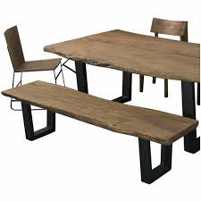 Shop hardwood dining table at horchow, and browse our fantastic selection of luxury home furnishings, elegant decor, gifts & more. Black Rajtai Live Edge Wooden Dining Table And 4 Set Of Chair With Bench Rs 29897 Piece Id 22429595691