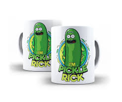 Caneca Personalizada Pickle Rick No Elo7 Candelarum 10538f9