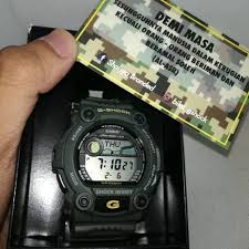 Original g shock mat motor. Casio G Shock Original G7900 Mat Moto Hijau Shopee Malaysia