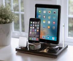 Nytstnd Tray 4 Midnight Free Shipping Charging Station Wireless Iphone X 8 Ipad Apple Watch Apple Pencil Apple Products Charging Station Apple Pencil Holder