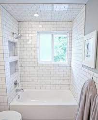 If you have a freestanding tub, the height of the surround depends somewhat. Bath Surround And Tile Bathroom Tub Shower Combo Bathroom Tub Shower Small Narrow Bathroom