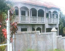 The Site Accommodates An Incomplete Two 2 Storey Single Family Residence Disposed Over A Gross External Area Of 491 Bungalow House Plans Saint Ann Foreclose