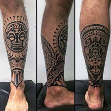 Obviously, the combination of modernity and tradition in this unique art form works to create an incredible tribal leg tattoo. 60 Tribal Leg Tattoos For Men Cool Cultural Design Ideas