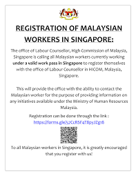 Work passes for holders of long term visit passes issued by ica. M Sian Work Pass Holders In S Pore Asked To Register With High Comm For Employment Updates