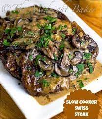 All Day Slow Cooker Swiss Steak Recipes Slow Cooker Beef Pot Recipes