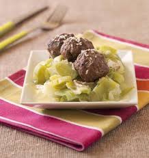 Boulettes De Boeuf Fondue De Poireaux Au Brie De Meaux Recette Boulettes De Boeuf Recettes De Cuisine Boulette