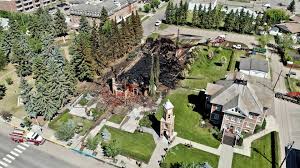 A catholic church destroyed in a suspicious fire early wednesday was the heart and soul of the town north of edmonton, where it had stood for more than a. Aaivogme8uimbm