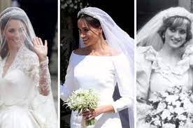Baju pengantin murah, kajang, malaysia. Fantastis Ini Taksiran Harga Gaun Pengantin Putri Diana Kate Middleton Dan Meghan Markle Semua Halaman Nakita