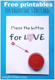 Here's another one both boys and girls will love: Homemade Valentine Cards For Kids To Make With Free Printables Playtivities