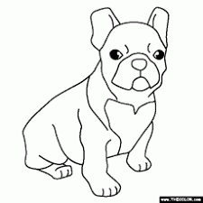 Dog color pages printable print this page. Boston Terrier Coloring Page Coloring Home