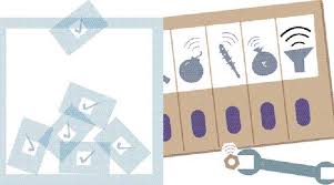 The results have started rolling in (picture: Britain S Electoral Plumbing The Indian Express
