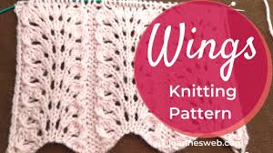 Maybe you would like to learn more about one of these? The Wings Knitting Pattern Lace Knit Patterns Branch Knitting Instructions Youtube