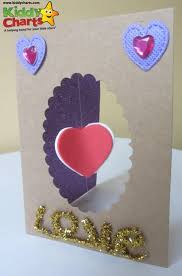 Whether you plan a fun crafternoon with the girlfriends or with the kids, these easy diy valentine's day cards are sure to send the right message to your friends and family this valentine's day! Spinning 3d Valentine S Day Card