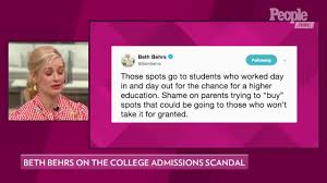 Beth Behrs on the College Admissions Scandal: Its Hard for the Kids That  Couldve Been in Those Spots