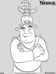Coloring Page Shrek Cartoon Coloring Pages Disney Coloring Pages Coloring Pages