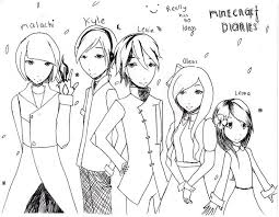 Trending articles similar to funneh coloring pages. Kawaii Chan Aphmau Coloring Pages Novocom Top