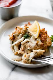 Store in the refrigerator, covered well with plastic wrap and keep for up to two weeks. Maryland Crab Cakes Recipe Little Filler Sally S Baking Addiction