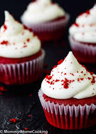 Easy Eggless Red Velvet Cupcakes Recipe Vegan Red Velvet Cupcakes Velvet Cupcakes Red Velvet Cupcakes
