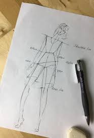 How To Draw A Fashion Figure In A Few Simple Steps Step By Step Guide With Pictures Doina Alexei