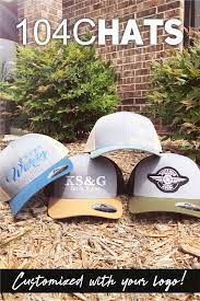 104c Hats Hat Print Trucker Custom Clothes