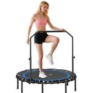 Soozier 48in Rebounder Trampoline for Adults Foldable Mini ...