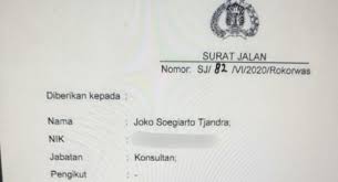 Bukan hanya itu, contoh surat jalan pengiriman barang yang baik juga mencantumkan tanggal pengiriman, paraf oke deh cekidot yha salah satu contoh surat jalan pengiriman barang berikut ini. Skandal Surat Jalan Djoko Tjandra Pengamat Bukti Polri Tak Sensitif