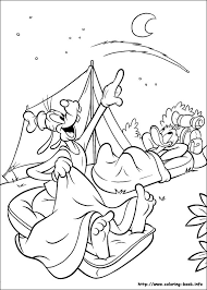 Download and print goofy coloring pages for kids! Goofy Coloring Picture