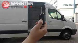 If your vehicle won't turn on, we can teach you how to unlock a steering wheel in three steps. Mercedes Sprinter Conversion Camper Van Automatic Electric Sliding Door System Free Shipping Sprinter Parts And Service Store Inc
