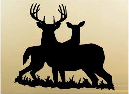 See more ideas about deer, silhouette stencil, stencils. Deer Head Silhouette Buck Hunting Vinyl Wall Decal Sticker Art Home Decor Mural Home Decor Home Garden