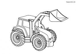 Traktor mit kran, mit anhänger und mehr zum ausdrucken u. Traktor Malvorlage Kostenlos Traktoren Ausmalbilder