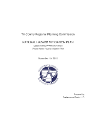 Https Tricountyrpc Org Wp Content Uploads Natural Hazards Mitigation Plan 2010 Final Pdf