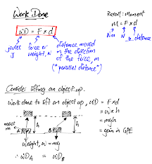 Work Done To Bring An Object Up Physics Notes Physics And Mathematics Work Physics