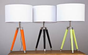 The matching white table lamps lend a mod touch that softens the look of dark furnishings. Mid Century Modern Table Lamps 2 Mid Century Modern Desk Lamp Mid Century Modern Lamps Modern Desk Lamp