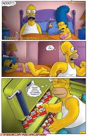 La Pesadilla de Homero – Minicomic - Comics Porno