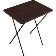 Folding Tray Table Espresso Walmart Com Tray Table Tv Tray Table Foldable Table