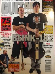 Welcome to guitar world lessons. Found My Magazine I Got In 04 Blink 182 Guitar World Blink182
