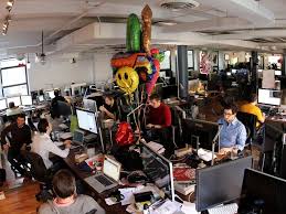 The 15 Coolest Offices In Tech Tumblr Office Tour Cool Office Startup Office Office Nyc