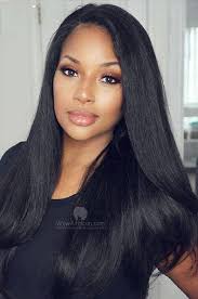 7pcs per a package, the most popular extensions and the. Straight Hairstyles For Black Women 100 Unprocessed Virgin Remy Human Hair Sew In Weave Bundles With Frontal Closu Hair Styles Human Hair Wigs Wig Hairstyles