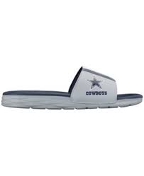 Nike Men S Dallas Cowboys Benassi Solarsoft Slides White 8 Nike Men Dallas Cowboys Dallas Cowboys Logo