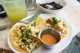 Fresh pineapple, white onion, cilantro, salsa roja (2 tacos) bistec & cheese 11. Foto Fish Tacos De Stock Gratuita Freeimages Com