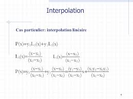 Please note that only method='linear' is supported for dataframe/series with a multiindex. 1 Interpolation Buts L Interpolation Consiste A Calculer Des Valeurs Pour Differents Points Sur La Base D Observations Faites Sur Des Points Particuliers Ppt Telecharger