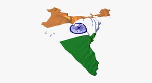 india flag map gif hd png download kindpng india flag map gif hd png download