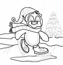 Today i am sharing with you all some exclusive free winter coloring pages for kids to print! Printable Winter Scene Coloring Pages Coloring Home