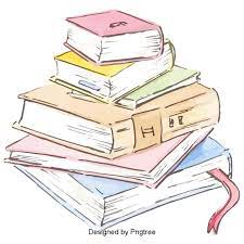 Cartoon Hand Painted School Books Stationery Design Book Cartoon Schooling Png Transparent Clipart Image And Psd File For Free Download Cartoon Books Stationery Design Cartoon Clip Art
