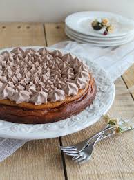 Torta al latte di mandorla e crema al bergamotto. Cheesecake Al Burro Di Arachidi E Cioccolato