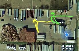 The marker is located at the behind on your left side of the truck. The Cdl Test Backing Skills